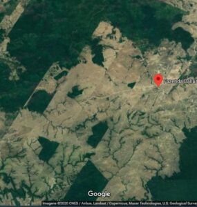 Mapa de uma fazenda