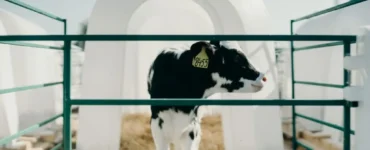 Bezerro em um cercado