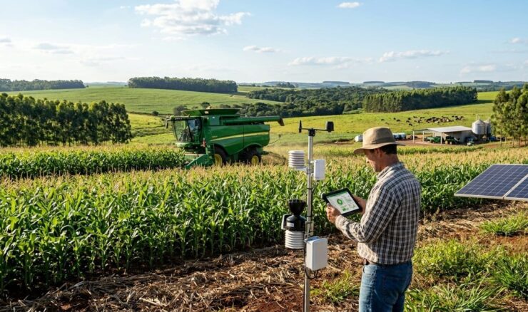 Fazenda sustentável e mercado de carbono
