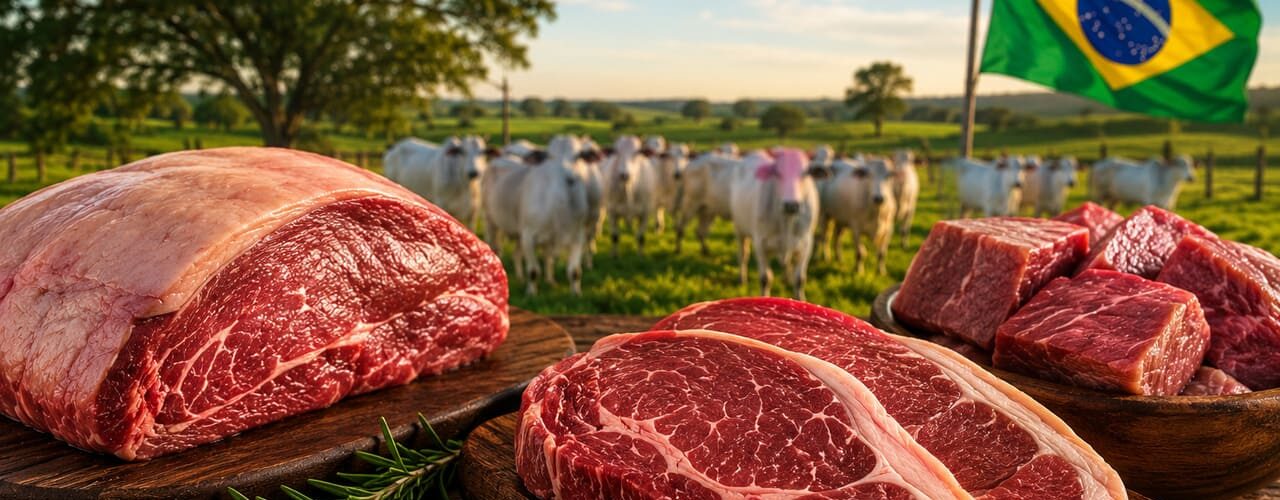 Produção de carne bovina brasileira bate recorde